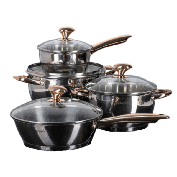 Σετ Μαγειρικά σκέυη 8 Τεμαχίων Kaisa Villa KV-6617