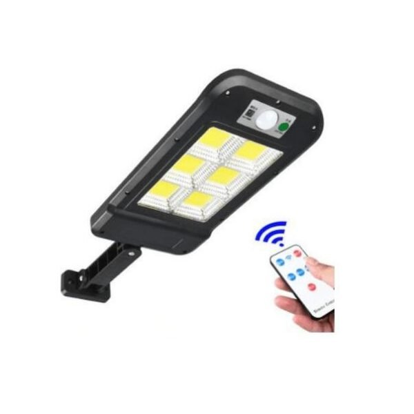 Ηλιακό Φωτιστικό LED Solar Induction Wall Street με τηλεχειριστήριο HS 8013