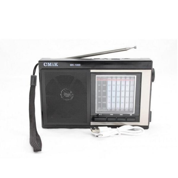 ΦΟΡΗΤΟ ΡΑΔΙΟΦΩΝΟ ΜΑΥΡΟ CMIK MK-1069