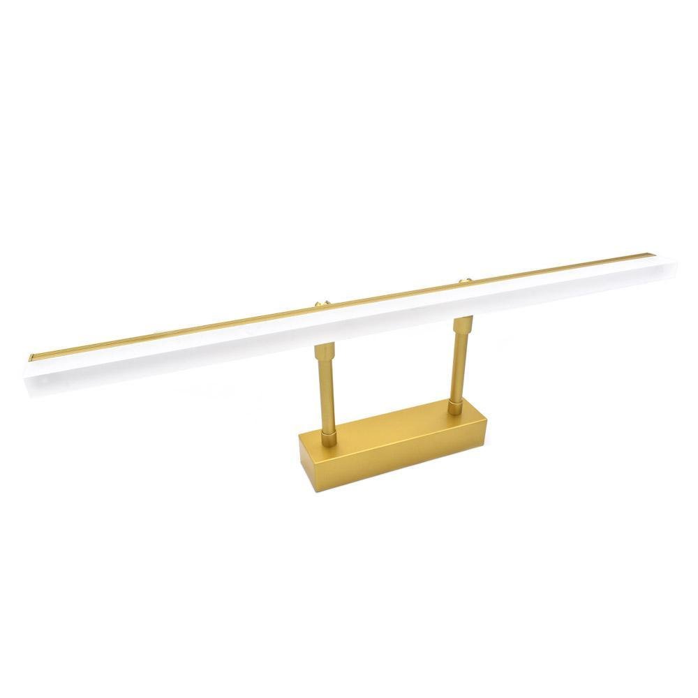 Επιτοίχιο Φωτιστικό LED Ράγα 60cm 180º 14W με Τηλεσκοπικούς Βραχίωνες OEM AN-WL18 - Χρυσό