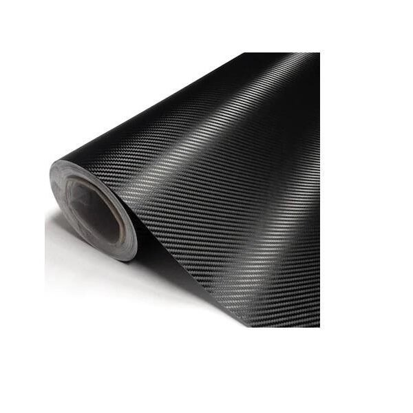 Διακοσμητική Αυτοκόλλητη Ταινία 3D Carbon 75x200cm Μαύρο