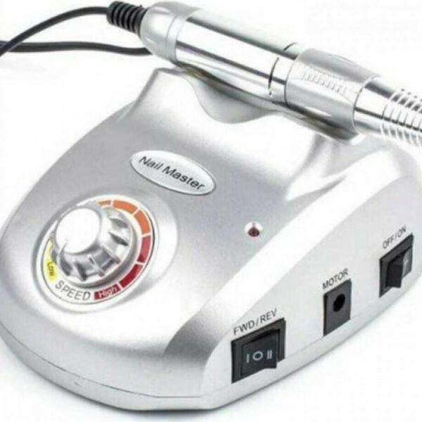 ZS-603 Τροχός Νυχιών Ρεύματος 30000rpm με Πεντάλ σε Ασημί Χρώμα 15W