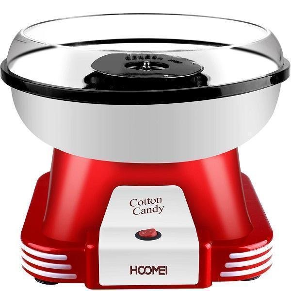 Μηχανή για Μαλλί της Γριάς 28cm 500W Hoomei HM-5323 Κόκκινη
