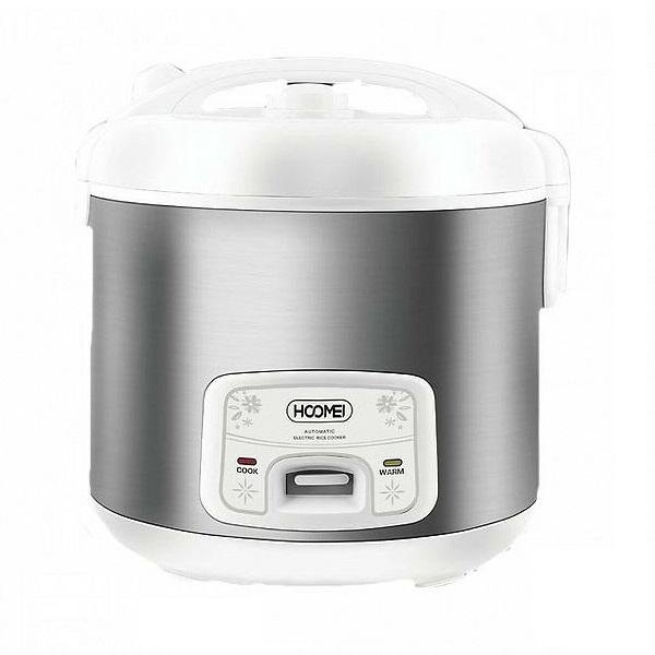 Βραστήρας Ρυζιού 1200W - Rice coocker 3,6L HOOMEI HM-5346 Λευκό/Inox
