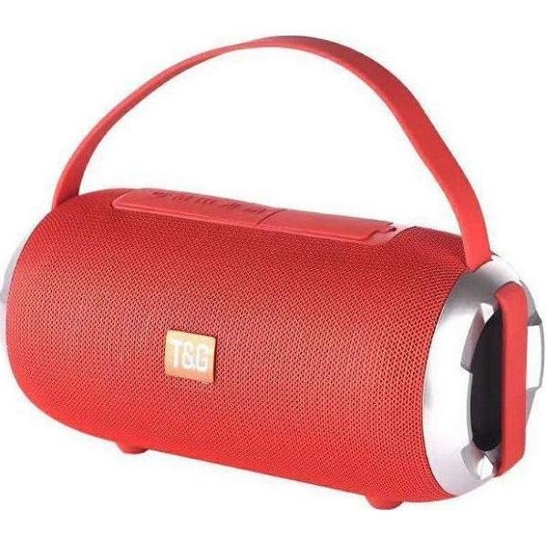 Ηχείο Bluetooth 10W με 2 ώρες Λειτουργίας T&G TG-509 Red
