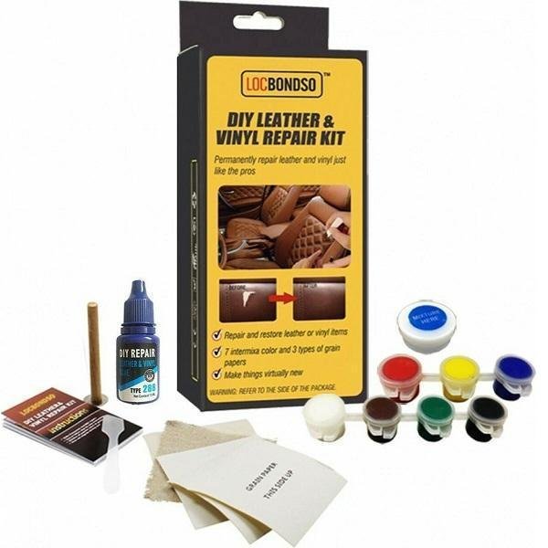 Locbondso Kit Επιδιόρθωσης για Ταπετσαρίες - Δέρματα Αυτοκινήτου