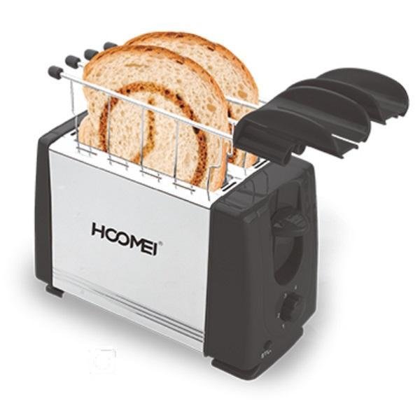 Φρυγανιέρα 2 Θέσεων 650W Hoomei HM-5918 Inox