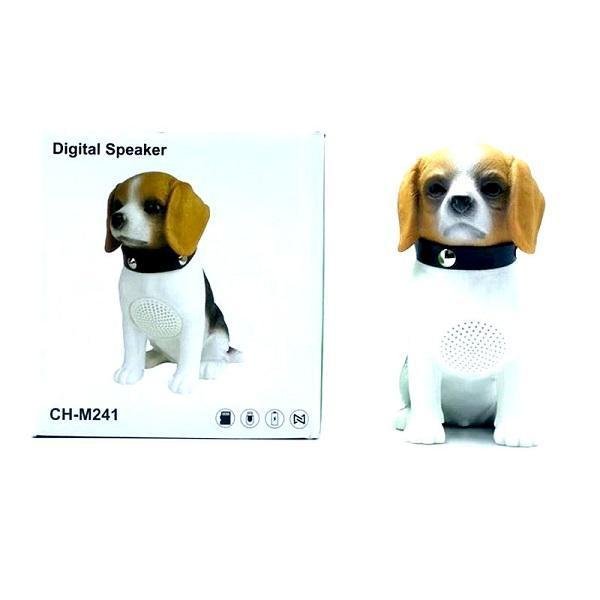 Ηχείο Bluetooth 3W Dog Digital Speaker CH-M241 Καφέ