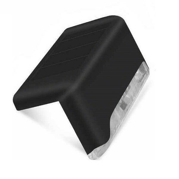 20211208110425_iliako_fotistiko_me_fotokyttaro_4tmch_27091 Σετ Στεγανών Επιτοίχιων Ηλιακών Φωτιστικών IP65 3Lm 5W με Αισθητήρα Φωτός και 3000K Θερμό Λευκό Φως 4τμχ σε Μαύρο Χρώμα