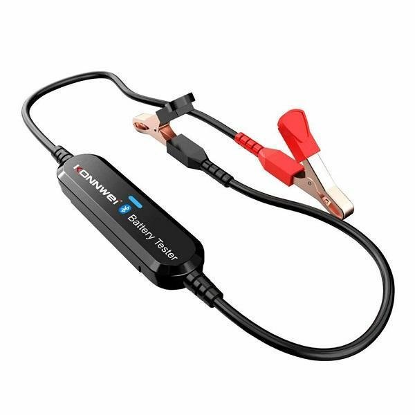 Αναλογικό Battery Tester με Κροκοδειλάκια Konnwei BK100