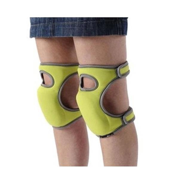 Εξαιρετικά παχιές αντιολισθητικές ρυθμιζόμενες Επιγονατίδες κηπουρικής με Memory foam Πράσινο