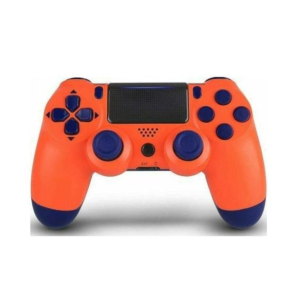 Doubleshock Ασύρματο Gamepad για PS4 Πορτοκαλί
