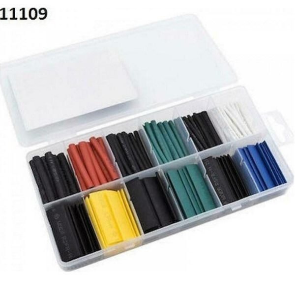 Wenchang 03002HSS50CL Θερμοσυστελλόμενα Καλώδια Κασετίνα 180τμχ 11109