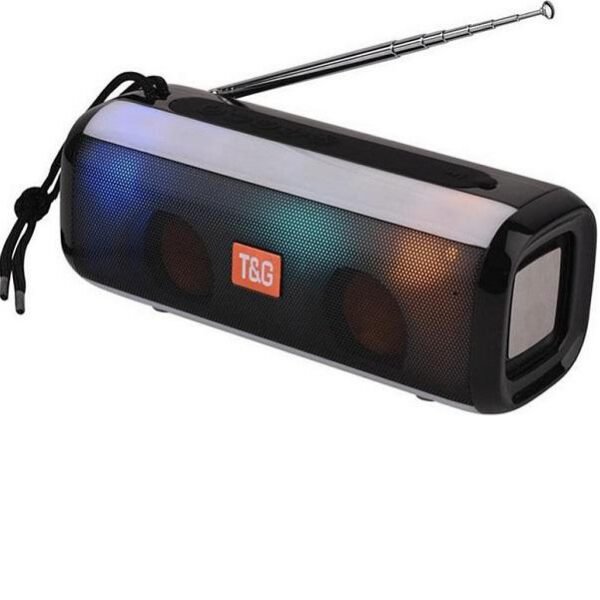T&G TG-144T Ηχείο Bluetooth 10W με Ραδιόφωνο Μαύρο