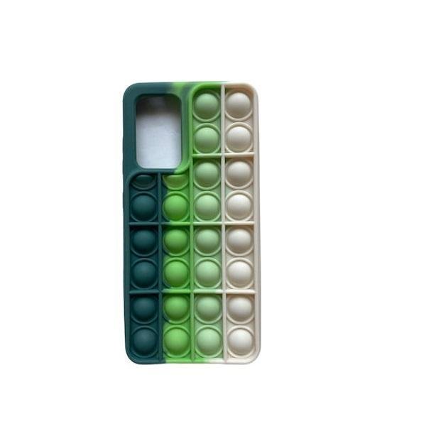 xlarge_20210923125210_back_cover_with_silikonis_pop_it_galaxy_a52_dark_green_green_light_green_white Πίσω εξώφυλλο με Σιλικόνης Pop it (Galaxy A52) σκούρο πράσινο-πράσινο-ανοιχτό πράσινο-λευκό