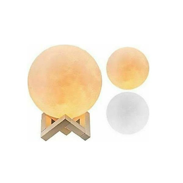 xlarge_20201106133303_touch_lamp_moon_12cm_cm3278_i_total I-Total Διακοσμητικό Φωτιστικό Μοοn Light LED Touch Lamp Moon 12cm σε Λευκό Χρώμα