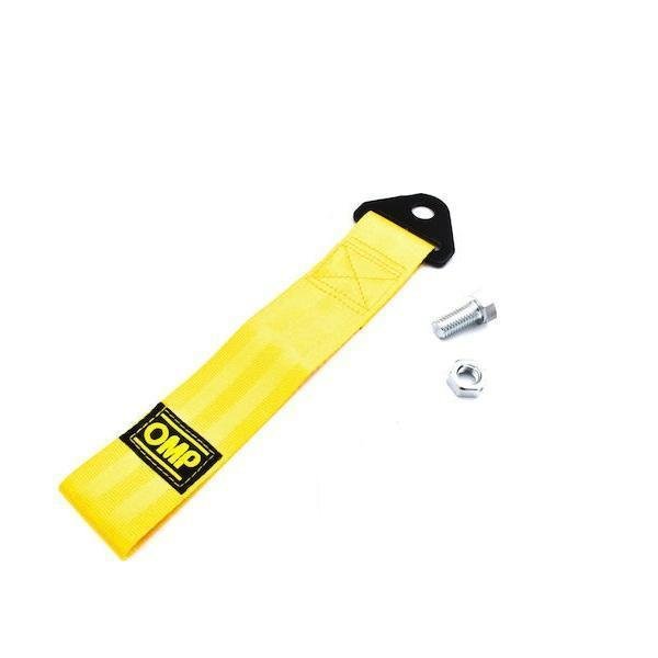 Αγωνιστικός Ιμάντας Ρυμούλκησης Τύπου Tow Hook OMP - Κίτρινο