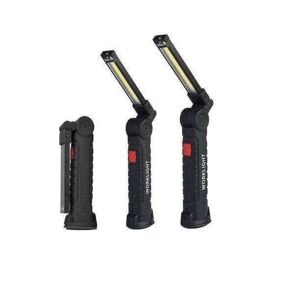 Φακός Εργασίας Επαναφορτιζόμενος Led Cob Work Light