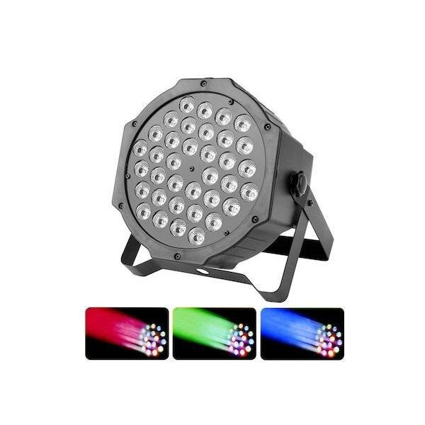 Φωτορυθμικό Beam LED PAR DJ Flat Stage 36W RGB