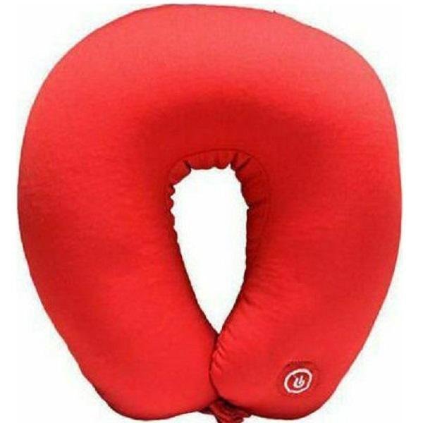 Guee Massager- Μαξιλάρι αυχένα με δόνηση, σε κόκκινο χρώμα