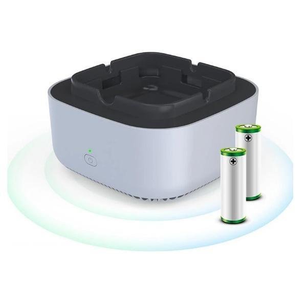 Πολυλειτουργικό αρνητικό φίλτρο σταχτοδοχείων καθαρισμού αέρα ιόντωνΆμεσο άκαπνο τασάκι αναρρόφησης καθαριστής αέρα Γκρι