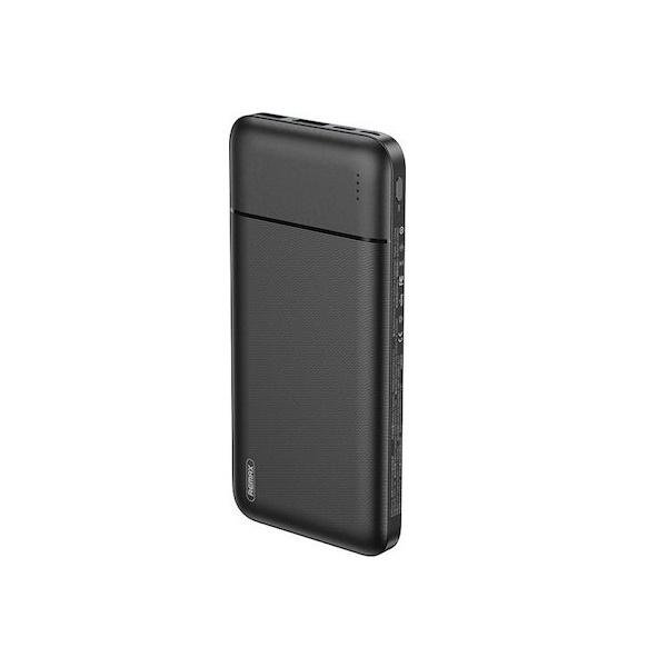 Remax RPP-96 Power Bank 10000mAh με 2 Θύρες USB-A Μαύρο