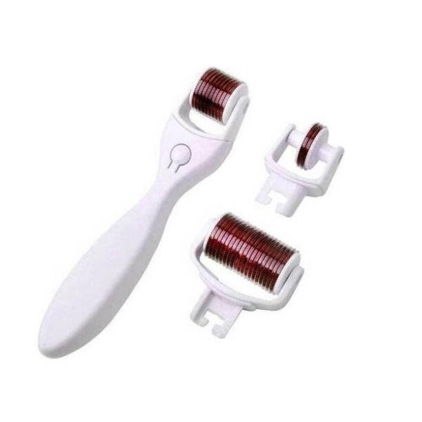 Συσκευή Μασάζ MXU Meso Roller 3 σε 1 Micro Needling Skin Care Κόκκινο