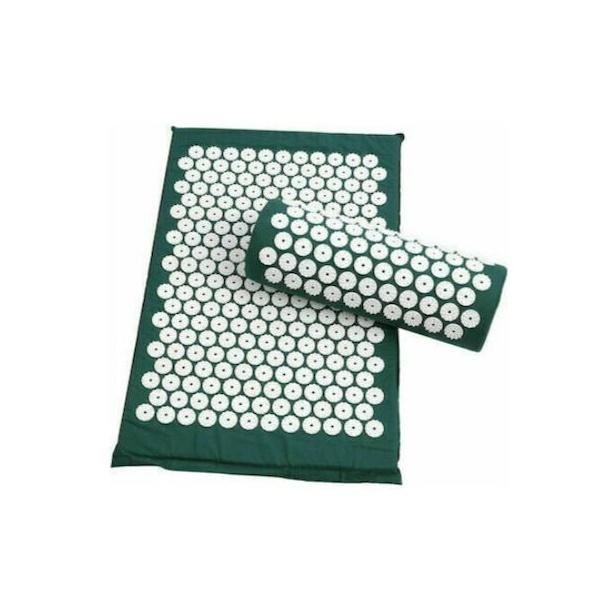 Συσκευή Μασάζ για το Σώμα Acupressure Mat 2 σε 1 Πράσινο