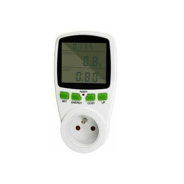Μετρητής Κατανάλωσης Ρεύματος για Μέγιστη Ισχύ έως 3.68kW 1-3680W