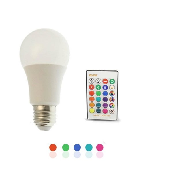Λάμπα LED για Ντουί E27 RGBW 350lm  8F468C873A32