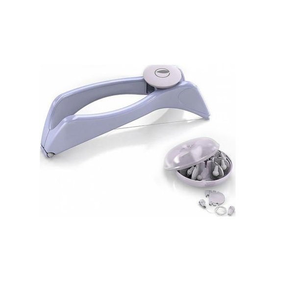 GlobalExpress Slique Hair Threading Αποτριχωτική Μηχανή Epilator για Πρόσωπο & Σώμα 18299