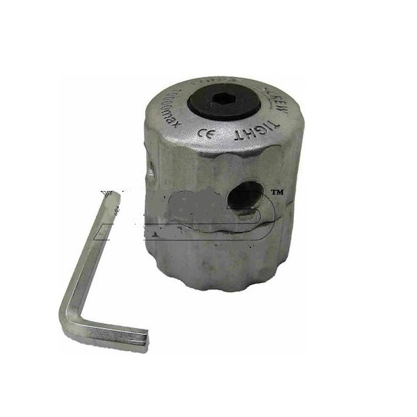 Visco Parts ΚΕΦ-48 Κεφαλή Μεσινέζας Αλουμινίου 4 Εξόδων Universal