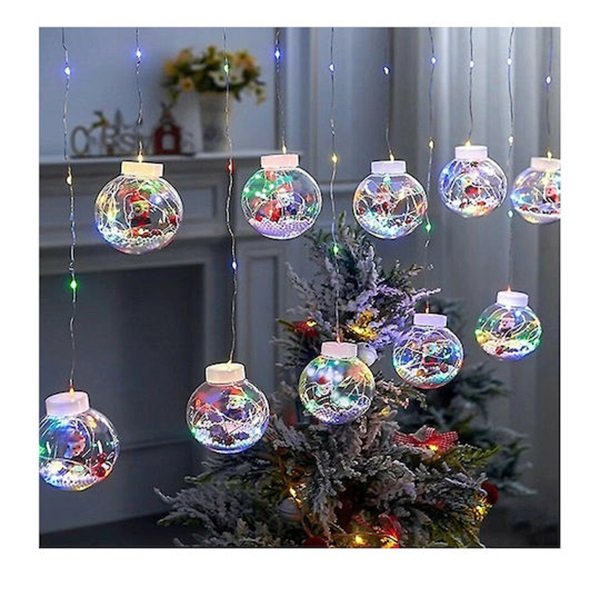 21212121212121 Λαμπάκια LED 3.6μ x 80εκ Λευκά τύπου Κουρτίνα ForHome 096010