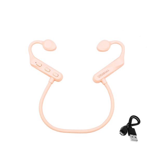 Treqa BT-31 In-ear Bluetooth Handsfree Ακουστικά Ροζ  47435703