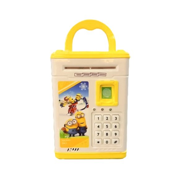 Κουμπαράς Πλαστικός Piggy Bank Minions Κίτρινος  47731914