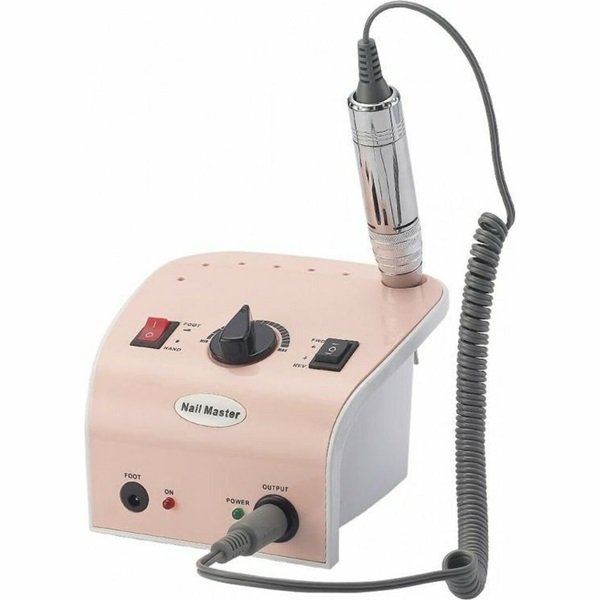 JMD-304 Τροχός Νυχιών Ρεύματος 35000rpm με Πεντάλ σε Ροζ Χρώμα 65W  20827404