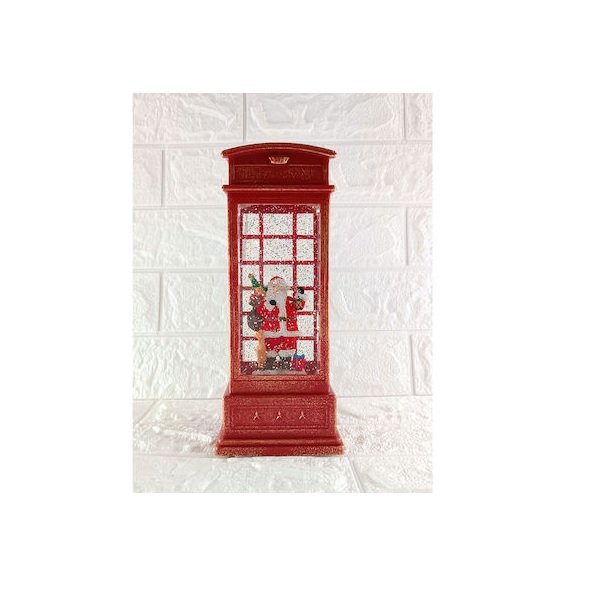 Χριστουγεννιάτικο Διακοσμητικό 10x10x24.5cm Με Φως, Μουσική & USB TL004B 001351