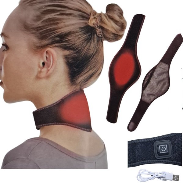 Ρυθμιζόμενο Αυχενικό Κολάρο Θερμαινόμενο Μαύρο 500-802190  39240190