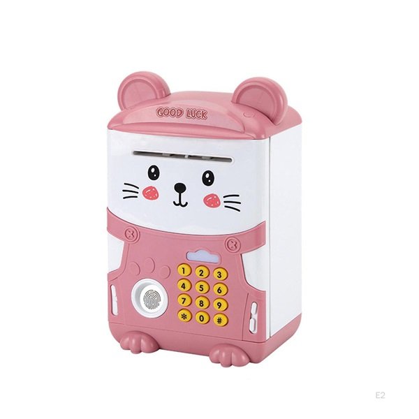 Κουμπαράς Πλαστικός Piggy Bank Ροζ 22.5x13.5x10cm  47731896