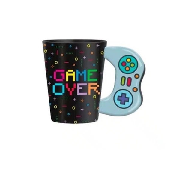 3d Game Over Κούπα Κεραμική Μαύρη  MG2370