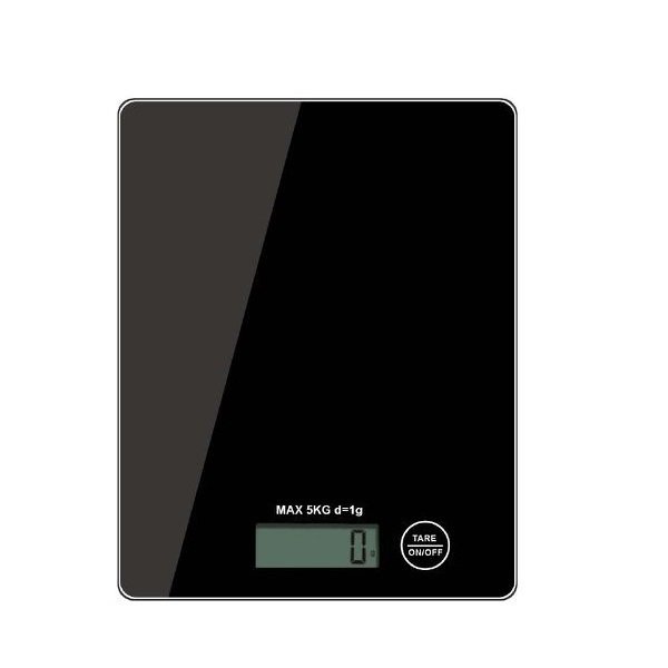 Arrango Ψηφιακή Ζυγαριά Κουζίνας 1gr/5kg Μαύρη  AB76484