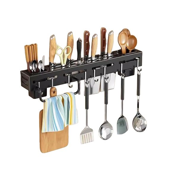 Πολυλειτουργική Κρεμάστρα - Σχάρα Αποθήκευσης Κουζίνας 60εκ 01526