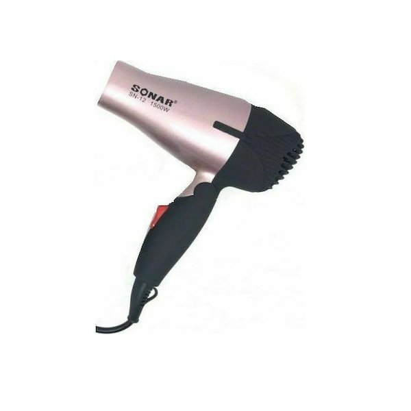 Sonar SN-12 Πιστολάκι Μαλλιών Ταξιδίου 1500W SN-12