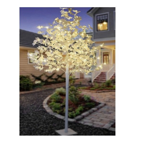 Χριστουγεννιάτικο Δέντρο Πράσινο με Μεταλλική Βάση και Φωτισμό LED 48347516