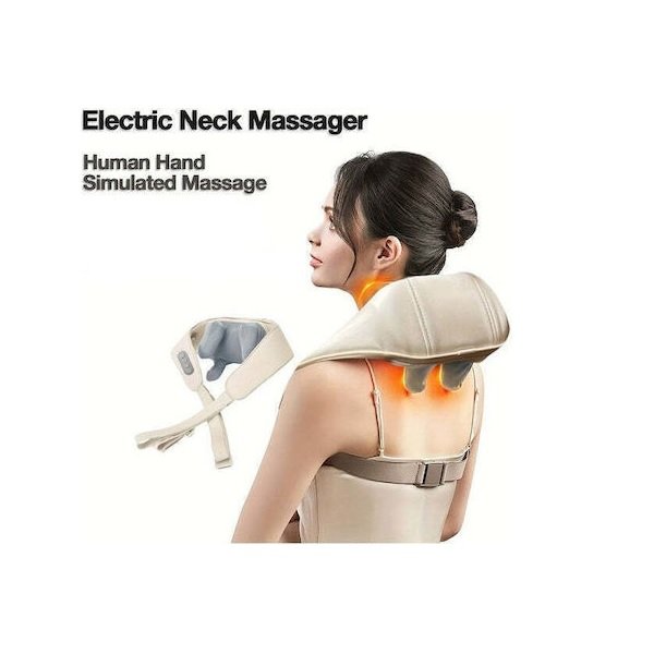 27 Συσκευή Μασάζ για τον Αυχένα με Υπέρυθρη Θερμότητα KL-23521-62