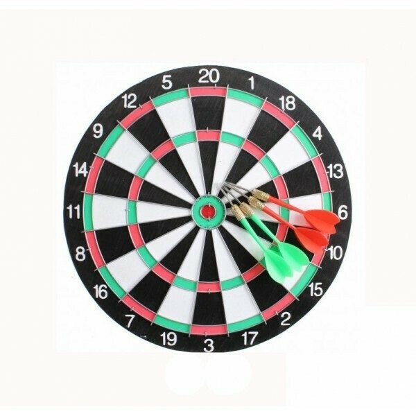 Σετ με Στόχο & Βελάκια Διπλής Όψης 15" 34378388