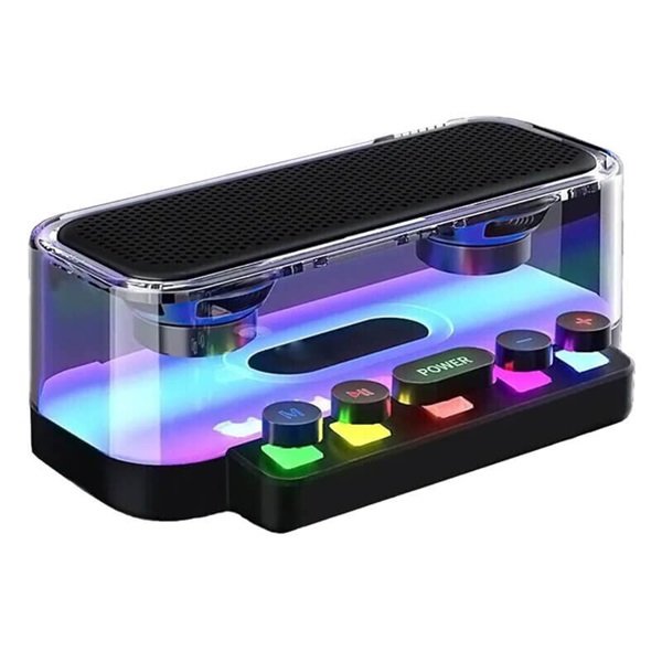 Z6 RGB Ηχείο Bluetooth 8W Μαύρο  48211673