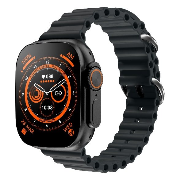 Smartwatch Z8 Ultra Max ΜΑΥΡΟ