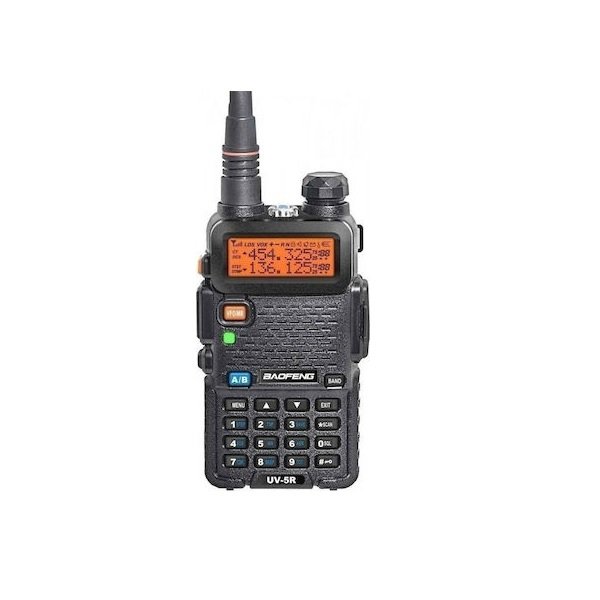 Baofeng UV-5R (8W) & Μικροακουστικό Ασύρματος Πομποδέκτης UHF/VHF 8W με Μονόχρωμη Οθόνη 9340659