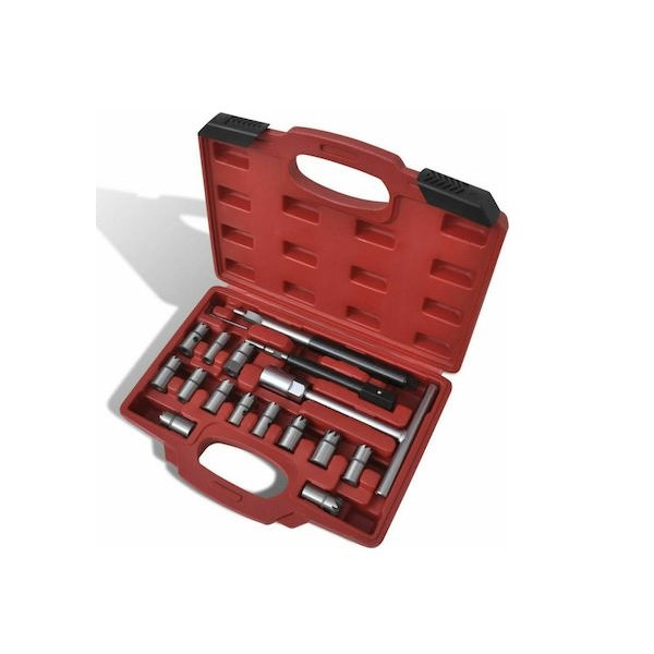 vidaXL Σετ Καθαρισμού Έδρας Μπεκ Ψεκασμού Diesel 17τμχ 210282 24874106